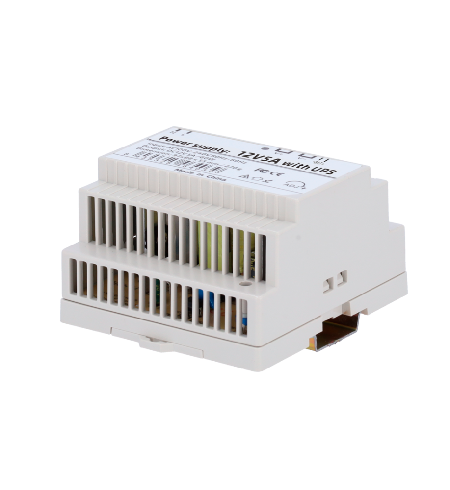 DC12V5A-DIN-UPS-P