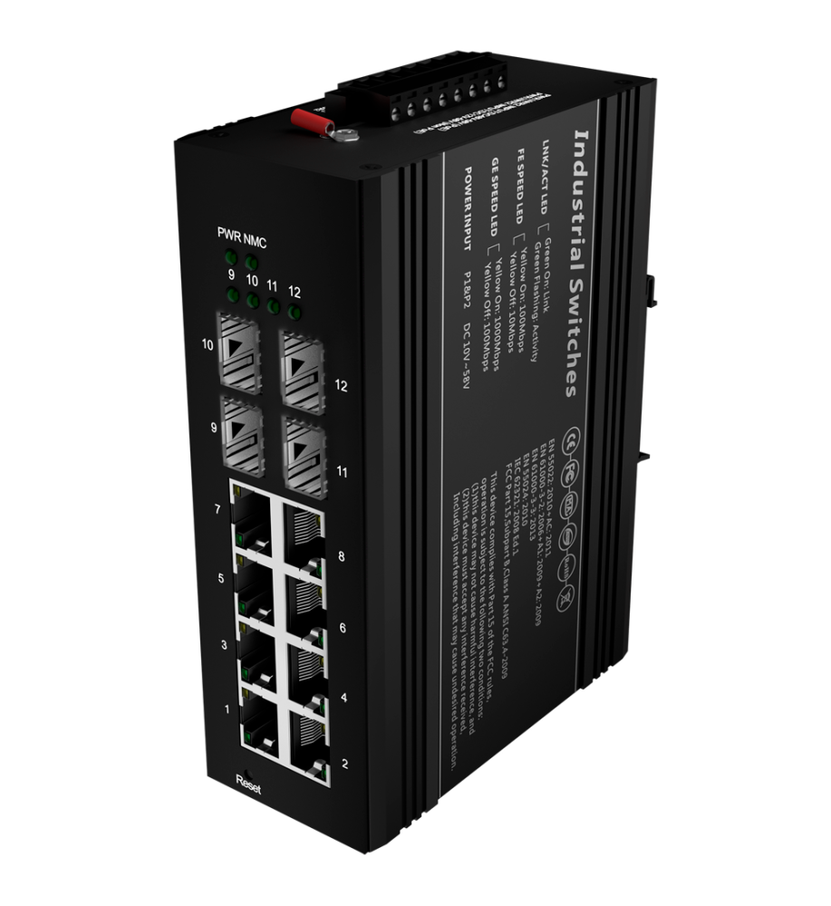 SW1208HIPOE-MGF-240-DIN