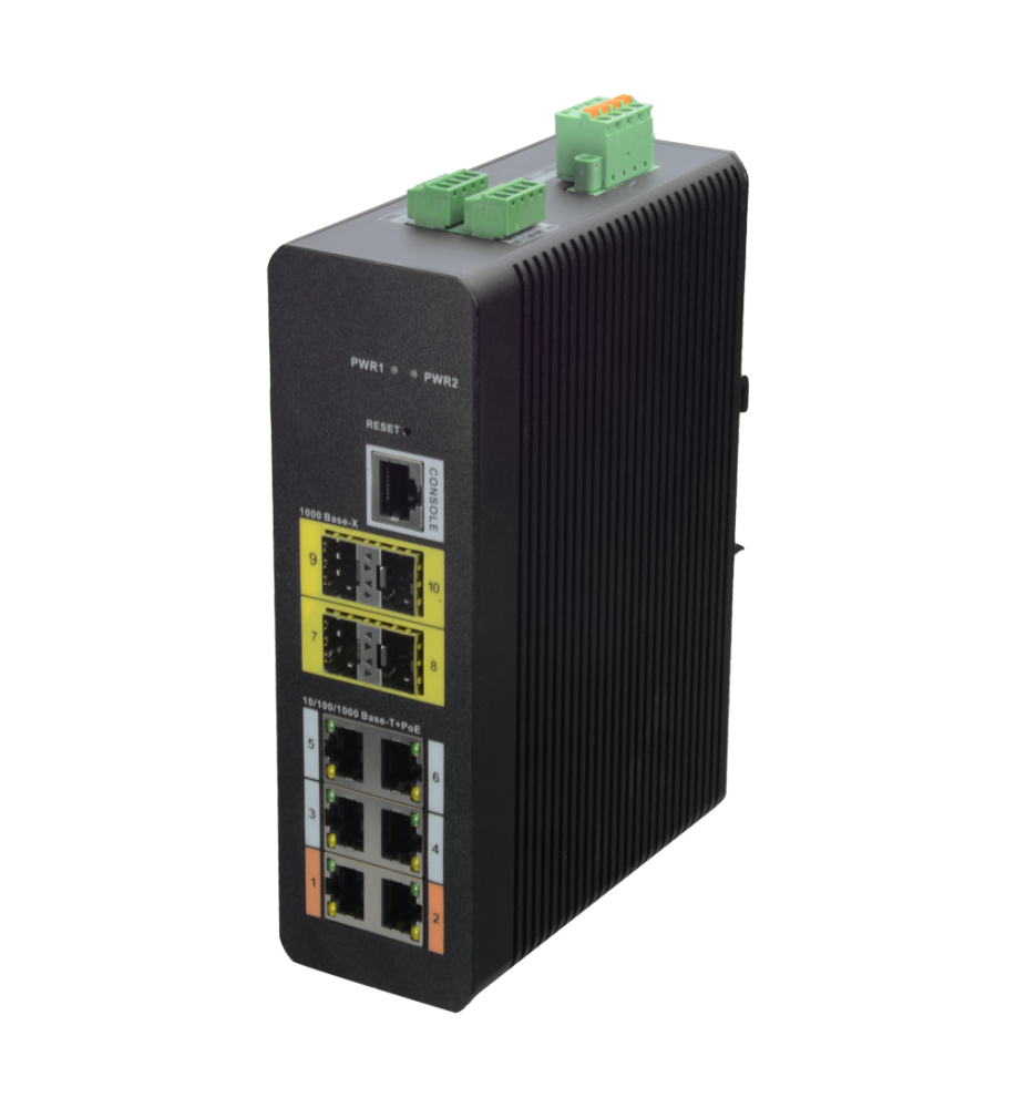 XS-SW1006HIPOE-MFG-120-DIN